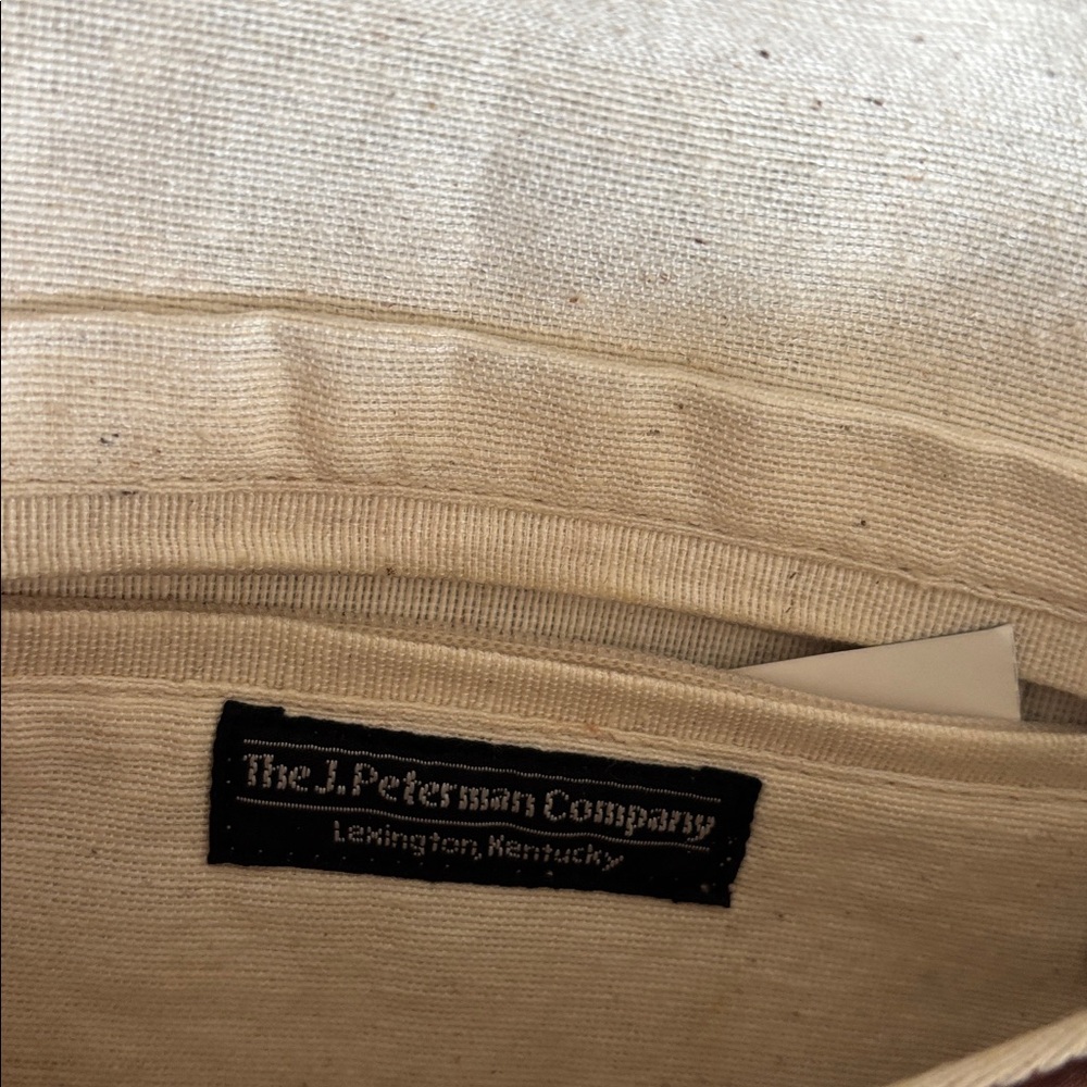 J Peterman Clutch/Shoulder Bag - Picture 4 of 5
